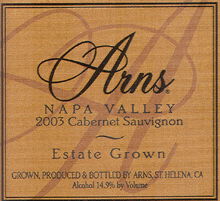 Arns - Cabernet Sauvignon Estate Napa Valley 2010 (750ml) (750ml)