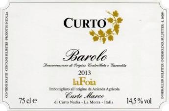 Curto Marco - La Foia Barolo 2013 (750ml) (750ml)