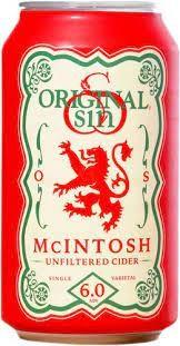 Original Sin - McIntosh Unfiltered Hard Cider (12oz can) (12oz can)